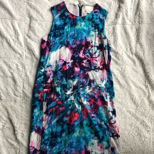 Cynthia Rowley Silk Floral Shift Dress